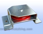 3-1/2" Cast pulley with Horizontal Bracket